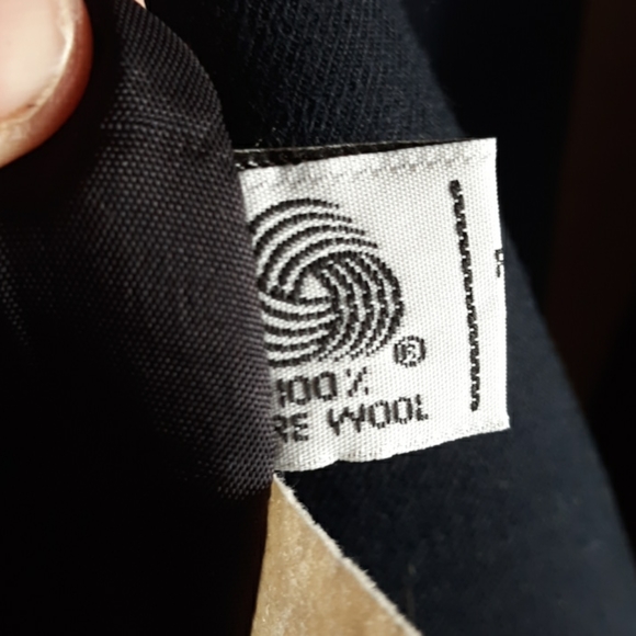 Talbots Blazer Navy Blue Wool - Picture 6 of 6